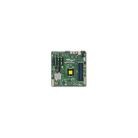 Supermicro X11SSM-O LGA1151/Intel C236/DDR4/SATA3&USB3.0/V&2GbE/MicroATX MBD-X11SSM-O